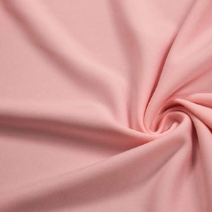Pink Solid Stretch Scuba Double Knit Fabric / 50 Yards Roll