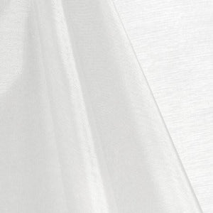 White Mirror Crystal Organza Fabric / 100 Yards Roll