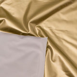 Gold 4-Way Glossy Stretch Vinyl Fabric