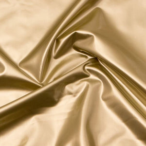 Gold 4-Way Glossy Stretch Vinyl Fabric