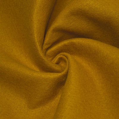 Mustard solid Acrylic Felt Fabric