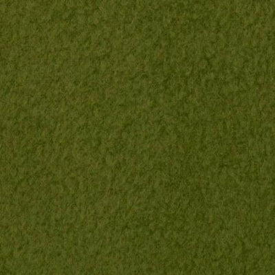 Olive Green Anti Pill  Solid Fleece Fabric