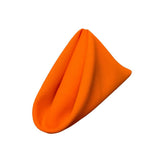 (12 / Pack) Orange 18" Polyester Napkin