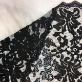 Black Beyonce Lace Fabric - Evening Gown Lace
