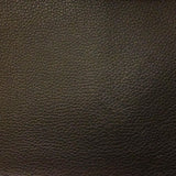 Brown 1.2 mm Thickness Soft PVC Faux Leather Vinyl Fabric / 40 Yards Roll