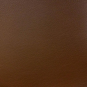 Light Brown 1.2 mm Thickness Soft PVC Faux Leather Vinyl Fabric / 40 Yards Roll