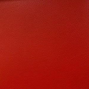 Red 1.2 mm Thickness Soft PVC Faux Leather Vinyl Fabric