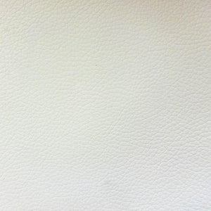 White 1.2 mm Thickness Soft PVC Faux Leather Vinyl Fabric