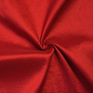 Red Stretch Taffeta Fabric / 50 Yards Roll