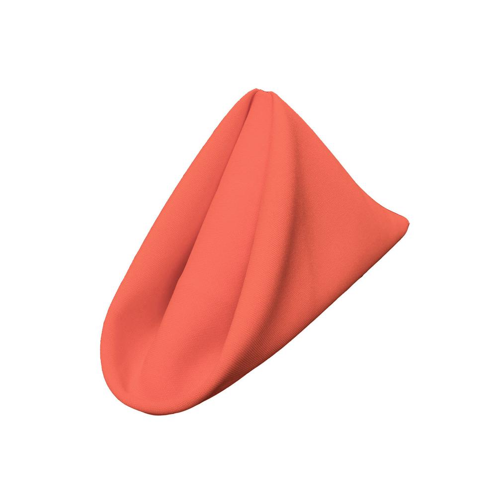 (12 / Pack) Coral 18" Polyester Napkin