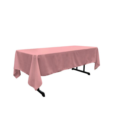 Rose 100% Polyester Rectangular Tablecloth 60 x 108