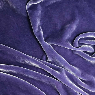 Lavander Silk Velvet Fabric