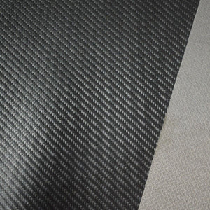 Charcoal Carbon Fiber Marine Vinyl Fabric / 50 Yards Roll