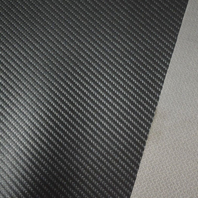 Charcoal Carbon Fiber Marine Vinyl Fabric / 50 Yards Roll