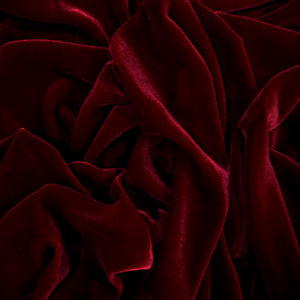 Burgundy Silk Velvet Fabric