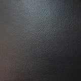 Black 1.0 mm Thickness Soft PVC Faux Leather Vinyl Fabric / 40 Yards Roll