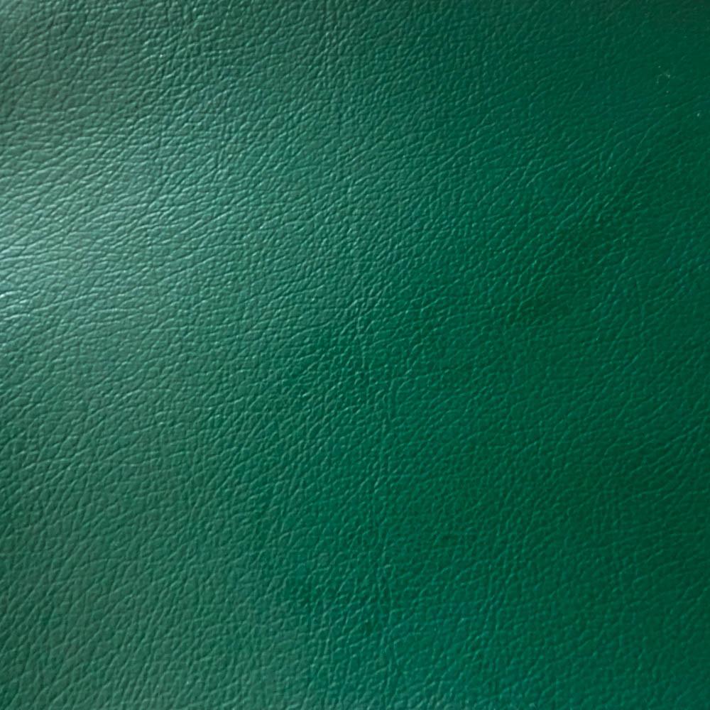 Green 1.0 mm Thickness Soft PVC Faux Leather Vinyl Fabric