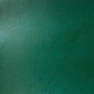 Green 1.0 mm Thickness Soft PVC Faux Leather Vinyl Fabric / 40 Yards Roll