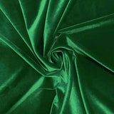Kelly Green Stretch Velvet Fabric / 60 Yards Roll