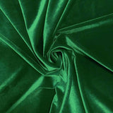 Kelly Green Velvet Stretch Fabric