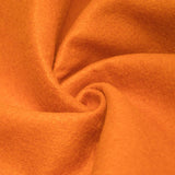 Tangerine Solid Felt Fabric, 72" Wide