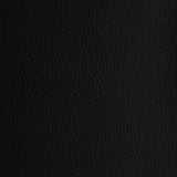 Black 1.2 mm Thickness Textured PVC Faux Leather Vinyl Fabric