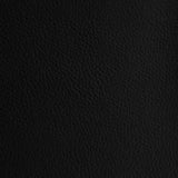 Black 1.2 mm Thickness Textured PVC Faux Leather Vinyl Fabric