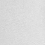 White 1.0 mm Thickness Textured PVC Faux Leather Vinyl Fabric / 40 Yards Roll