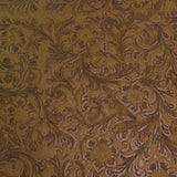 Nugget Western Floral Pu Leather Vinyl Fabric