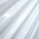 White 4-Way Glossy Stretch Vinyl Fabric