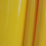 Yellow 4-Way Glossy Stretch Vinyl Fabric