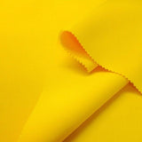 Yellow Super Techno Neoprene Scuba Knit 4-way Stretch Fabric